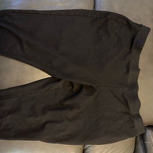 Black philosophy leggings